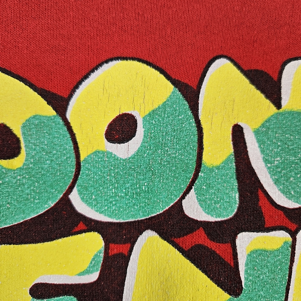 Vintage 90s Sweatshirt Funny I Dont Lend Money Because It Causes Amnesia Graphic - Picture 3 of 14